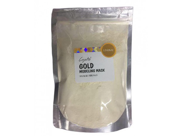 Альгинатная Корейская маска для лица с коллоидным золотом Lindsay Crystall Gold Modeling Mask Pack 240 гр. КУПИТЬ КОРЕЙСКУЮ МАСКУ В МОСКВЕ