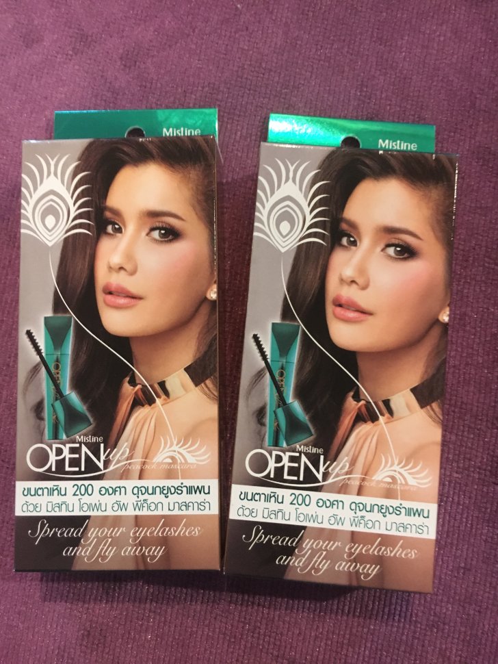 Mistine OpenUp Peacock Mascara
