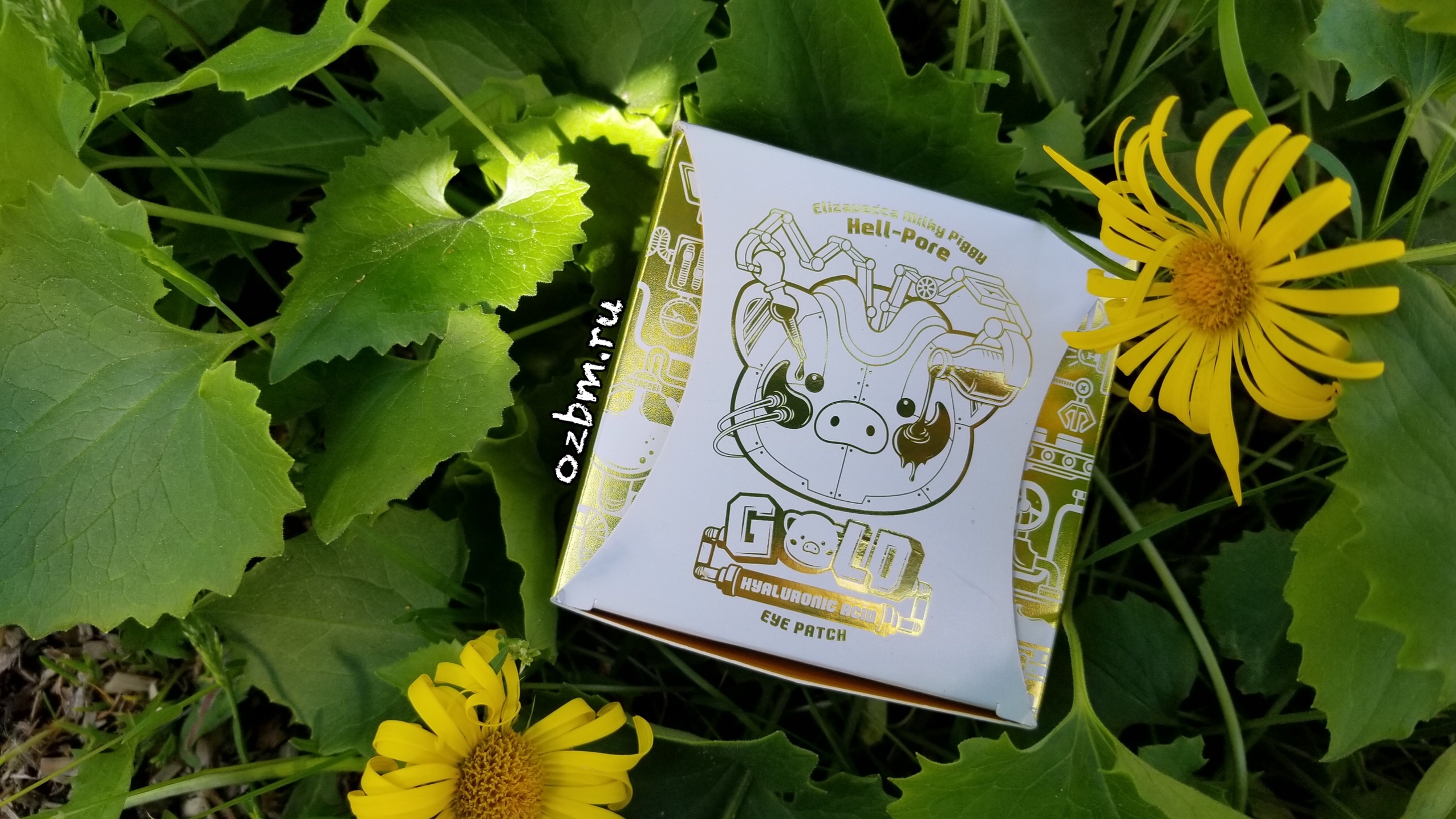 мнение о гидрогелевых патчах с гиалуроновой кислотой от компании Elizavecca MILKY PIGGY HELL PORE GOLD HYALURONIC ACID