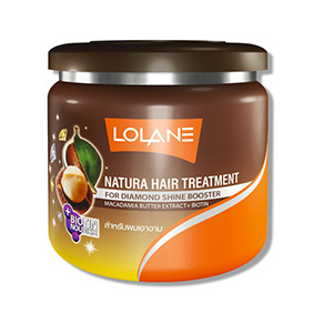 Натуральная маска для лечения волос с Макадамией от Lolane Natura 250 гр. Тайланд