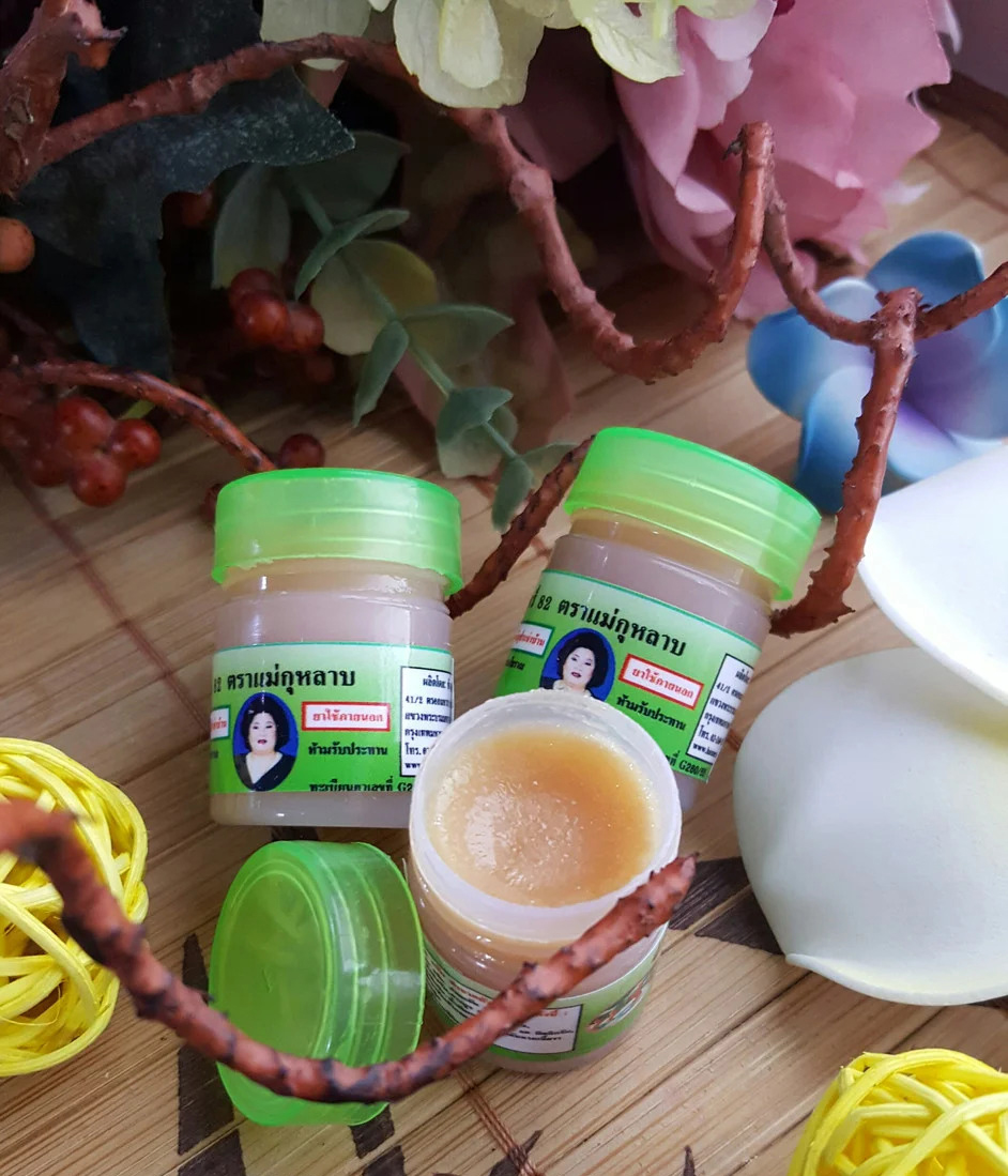 Натуральная мазь от грибка ногтей из Тайланда Кулаб Hamar Osoth Mea Kulub купить в Москве и Московской области.