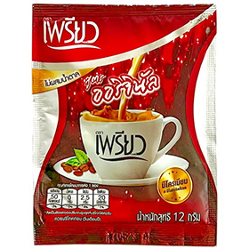 Натуральный кофе для снижения веса с хромом Preaw Instant Coffee Powder with Chromium Formula 12 гр. Таиланд