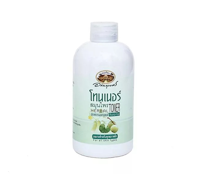 Натуральный растительный лифтинг-тоник для регенерации и омоложения кожи лица и шеи Abhai Herb 200 мл. Таиланд