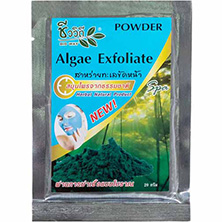 Тайская маска для лица с порошком водоросли Спирулина Algae Exfoliate Powder Bio Way Maska-pudra-vodorosli