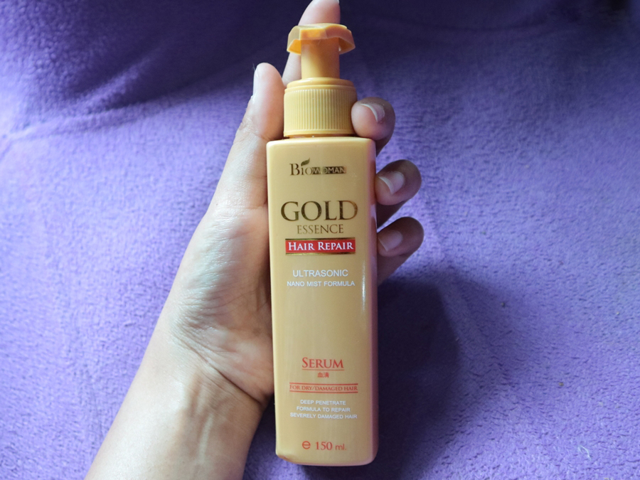 Тайская сыворотка для ослабленных волос BioWoman Gold essence hair repair serum 150 мл