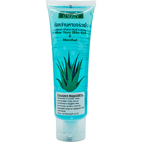 Тайский гель для тела Алое вера и ментол Banna Aloe Vera Skin Gel & Menthol 250 мл._banna_aloe_vera_mentol_skin_gel