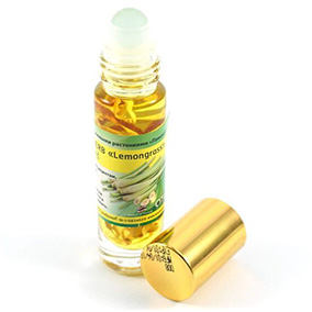 Жидкий Тайский бальзам-ингалятор с лемонграссом Банна Oil Balm with herb Lemongrass Banna 10 гр.